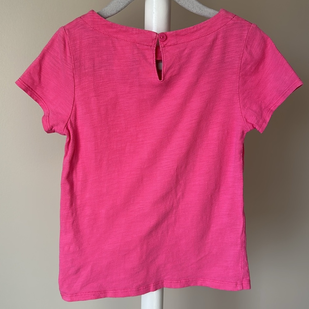 Oshkosh B’Gosh Short Sleeve Floral T-Shirt Size 5 - Picture 7 of 10